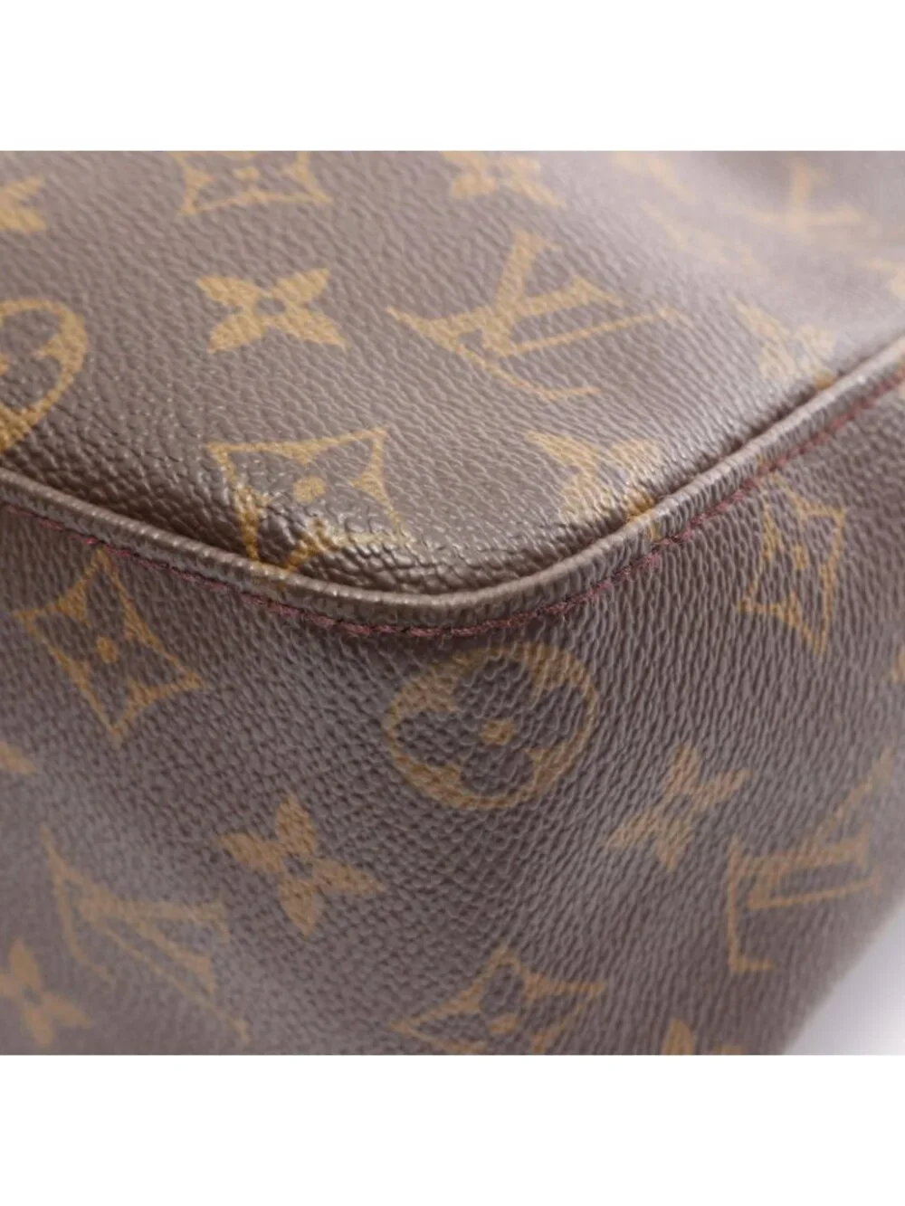 Louis Vuitton Shoulder Bag Looping GM Canvas Leather